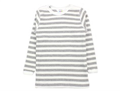 Joha blouse gray stripe cotton